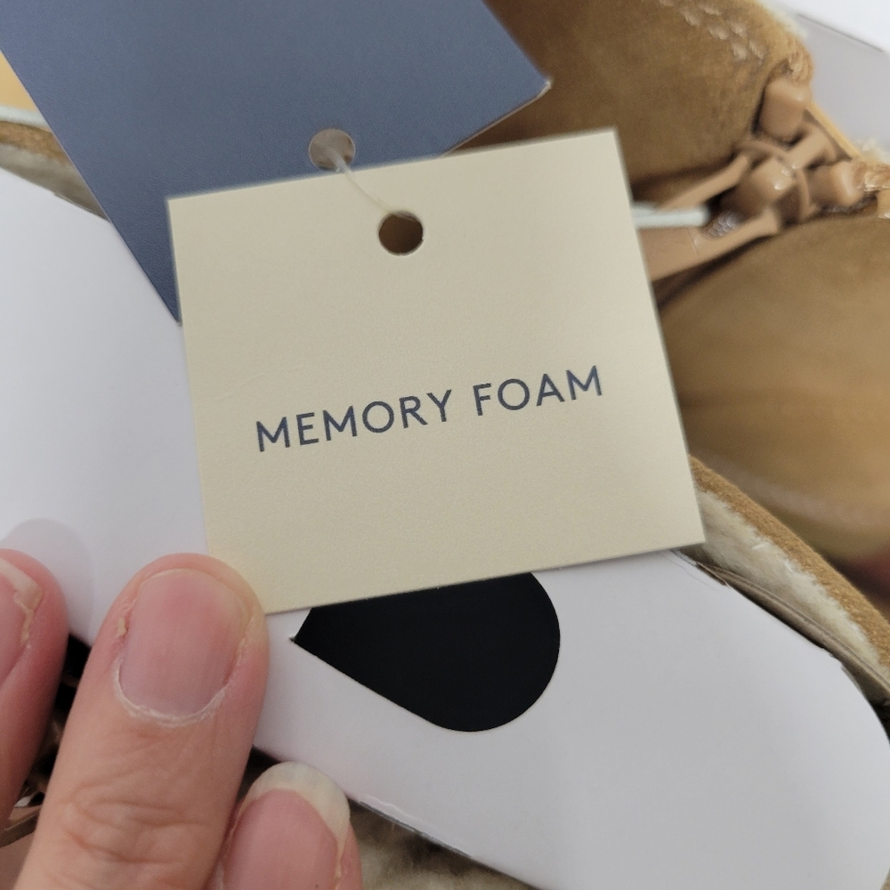 Universal Thread Women May Boots With Memory Foam Tan NWOB - Picture 6 of 9